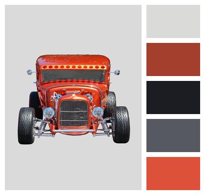 Car Hot Rod Retro Image